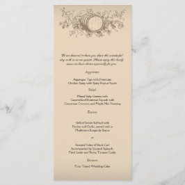 Menu de Casamento Vintage Winery