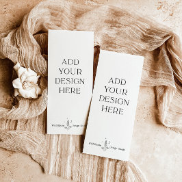 Menu de Comida de Casamento ou Impressão de Progra