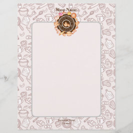 Menu de cozinha giro marrom