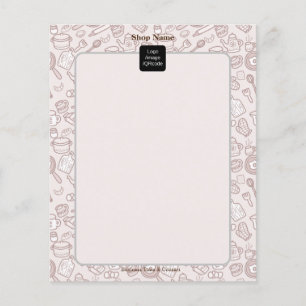 Menu de cozinha giro marrom