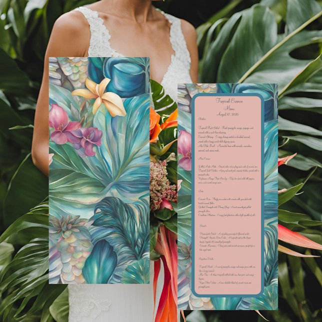 Menu de Essência Tropical (Criador carregado)