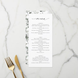 Menu de Folha Única