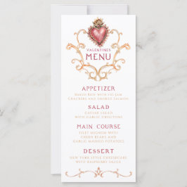 Menu de Janto Barroco do Coração Sagrado