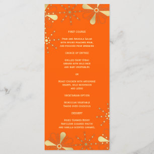 Menu de Janto Slim Inspirado Indiano Laranja e Dou
