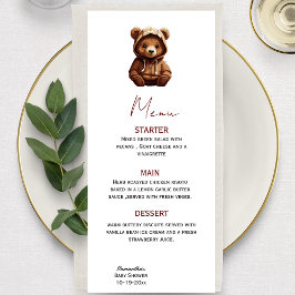 Menu de Ruptura Mínima de Foto do Bear y Bear