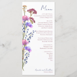 Menu Delicado Acrílico