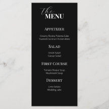 Delicado Casamento Negro e Branco Moderno