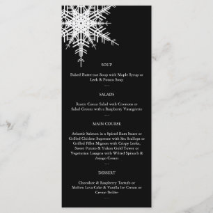 Menu do casamento no inverno