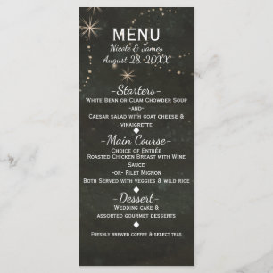 Menu do Evento de Redemoinhos do Céu Estelar Escur