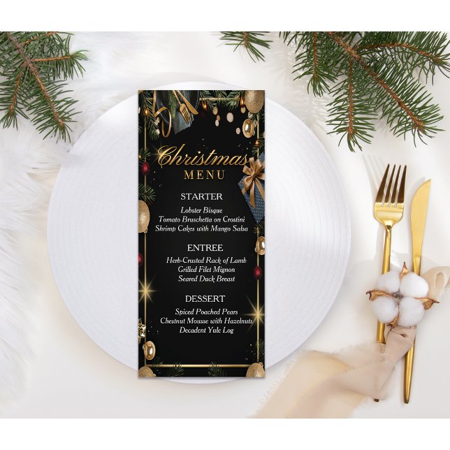 Menu do Jantar de Natal (Criador carregado)