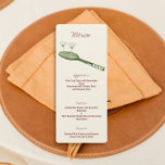 Menu do Partido tênis e Martini<br><div class="desc">Elevem seu evento com nosso Tênis de chic e o Menu do Partido Martini. Perfeito para os entusiastas do tênis e amantes de martini, este cardápio maravilhosamente desenhado apresenta ilustrações encantadoras de raquetes de tênis e óculos de martini, capturando a diversão e sofisticação de sua celebração. Criado a partir de...</div>