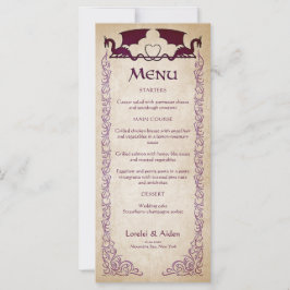 Menu Dragon Gamer Fantasy