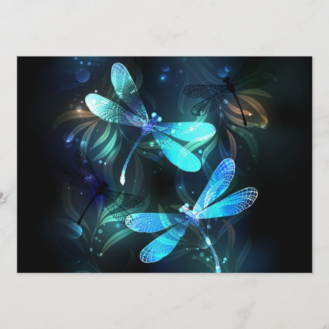 Menu Dragonflies de lago (Frente)