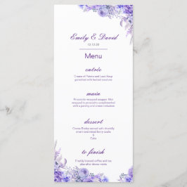 Menu Editable Menu, Wedding Menu, Baby Shower, Bridal  