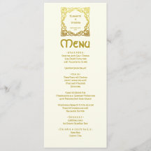 Elegante Nó Celta de Casamento Marfim Falso Dourad