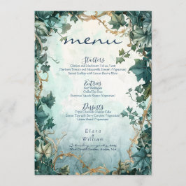Menu Eternal Grace Fantasy Wedding