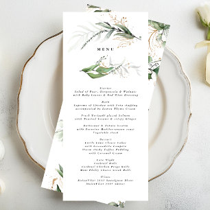 Menu Eucalyptus Modern Sage de Greenerescência Botâni
