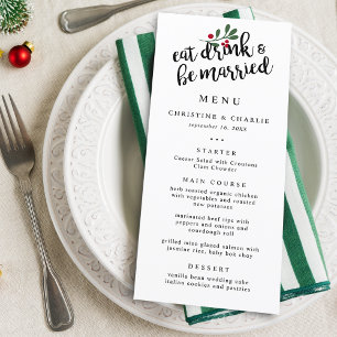Menu Férias Coma Beba e Case-se Frutas de Natal