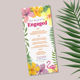 Menu Festa de Compromisso Luau Tropical