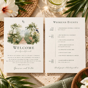 Menu Fim de Semana de Casamento na Selva Tropical com A