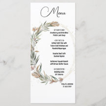 Menu Fino Branco Featherlight