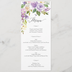 Menu Flora do querido