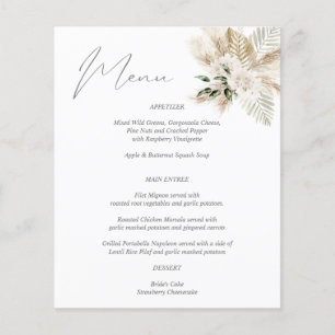 Menu Floral Folm Folm de Orçamento