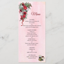 Menu Flores de Buquês de Borgonha