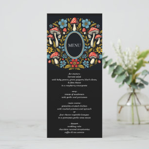Menu Floresta de Cottagecore