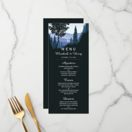 Menu Floresta de Madeira Azul, Casamento Russo