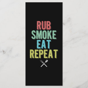 Menu Fumadores de carne de grelhador de CHURRASCO de ch