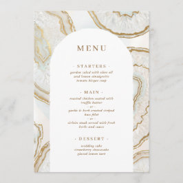 Menu Fundo de Ágata Quartzo