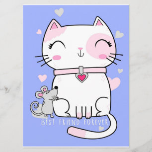 Menu Gato E Rato Melhores Amigos, Gato De Gatinho Engra