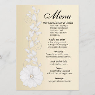 Menu gravado do Posy w/Pearl