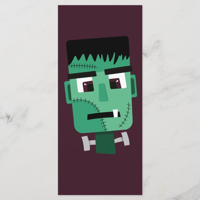 Menu Ilustração do Monstro de Frankenstein (Frente)