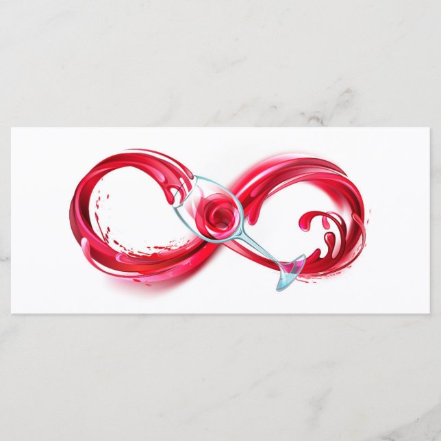 Menu Infinidade com vinho tinto (Frente)