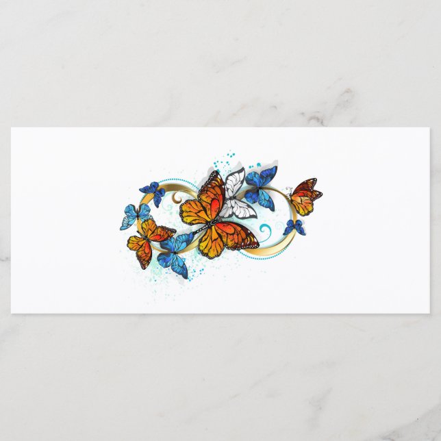 Menu Infinity of Monarch Butterflies (Frente)