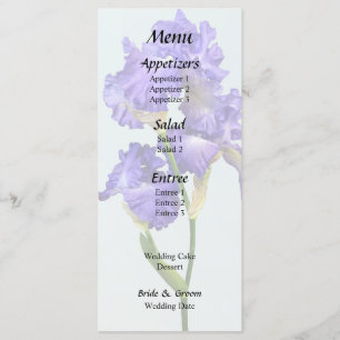 Menu Íris Tripla Roxa