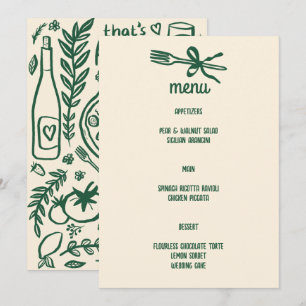 Menu Isso é Amore Comida Italiana Amor Caprichoso PERSO