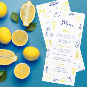 Menu Isso É Mais Um Chá de panela De Limão Italiano.