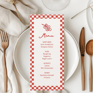 Menu Itália que é mais Festa de solteira
