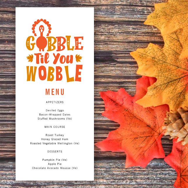 Menu Janto Amizade Gobble Til You Wobble (Criador carregado)
