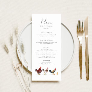 Menu Janto Boho Chicken Wedding