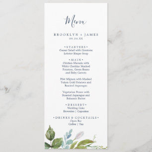 Menu Janto Casamento Greenery Summer