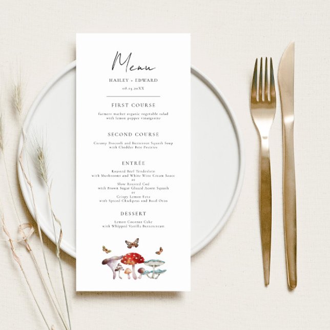 Menu Janto Casamento Mushroom (Criador carregado)