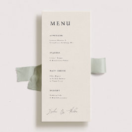 Menu Janto Casamento Parker