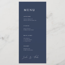 Menu Janto Casamento Parker
