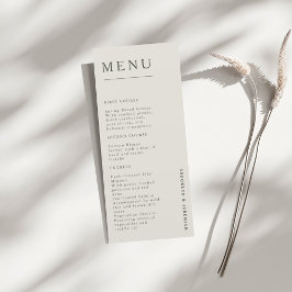 Menu Janto Casamento Serif Elegante BROOKLYN