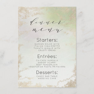 Menu Janto Chic do Fosco de Folha de Ombre Primavera Ve