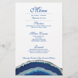 Menu Janto de Casamento de Agata Azul